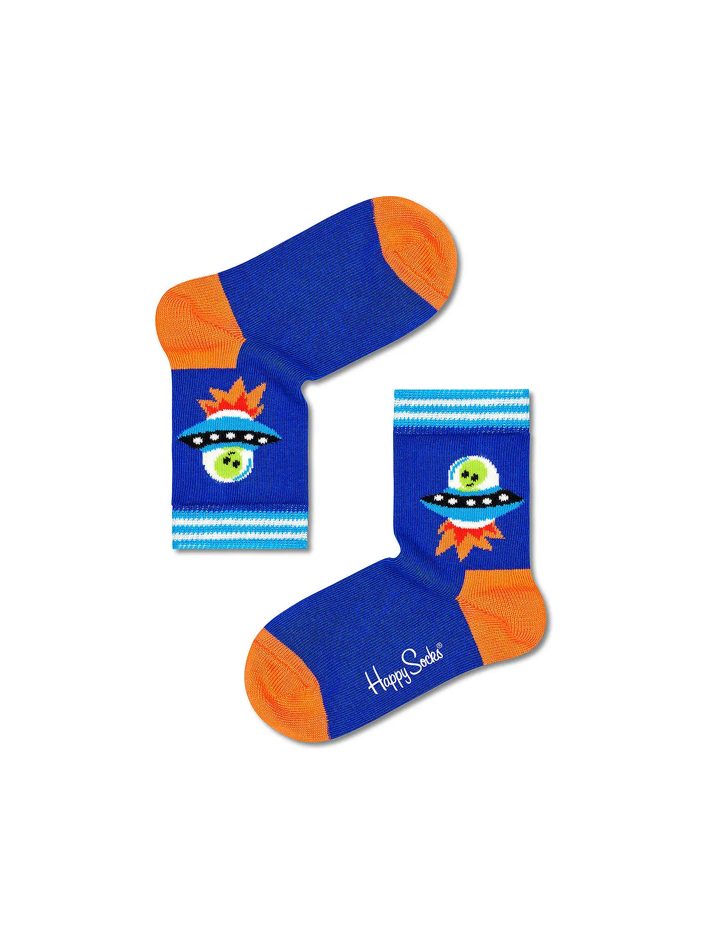 HAPPY SOCKS | Kinder Socken UFO medium blue | 